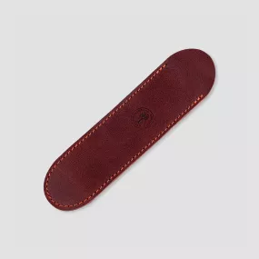 Чехол кожаный для опасных бритв, 17,5 см, Wallet Dark Brown, BOKER, Германия, Бритвенные аксессуары