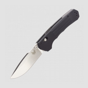 Нож полуавтоматический складной Vallation, 9,4 см, материал клинка: сталь порошковая Crucible CPM S30V, материал рукояти:сплав (6061 T-6 Aluminium) Hard Coat Anodizing Type III, BENCHMADE, США, Складные ножи BENCHMADE