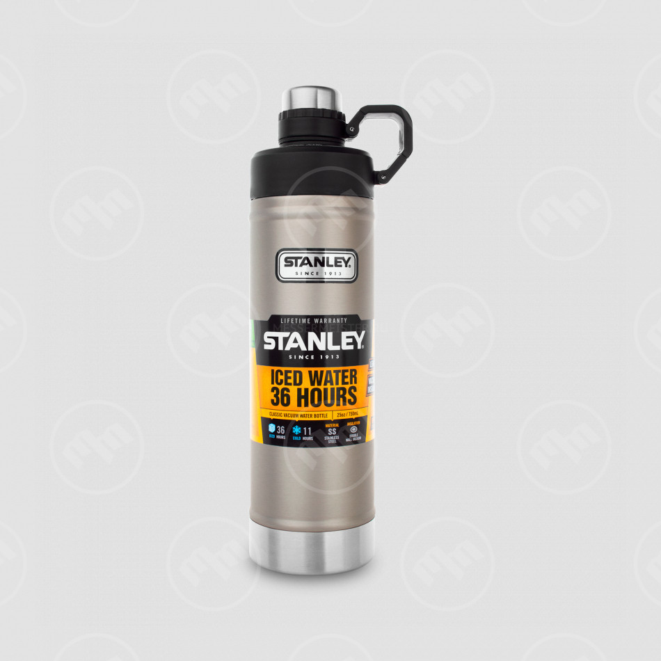 Термобутылка Classic Stanley, объем: 0,75 л, цвет: стальной, STANLEY, США