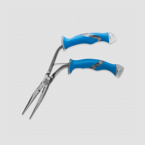 Инструмент рыболовный, плоскогубцы - кусачки Cuda 9 Titanium Bonded, материал: нержавеющая сталь, материал рукояти: ABS Пластик / Kraton, CUDA, США, CUDA (США)