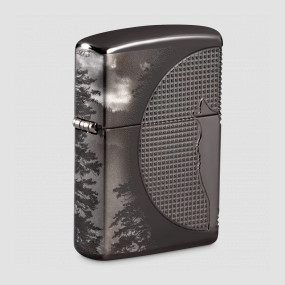 Зажигалка бензиновая Armor Wolf  Ice, ZIPPO, США, ZIPPO (США)