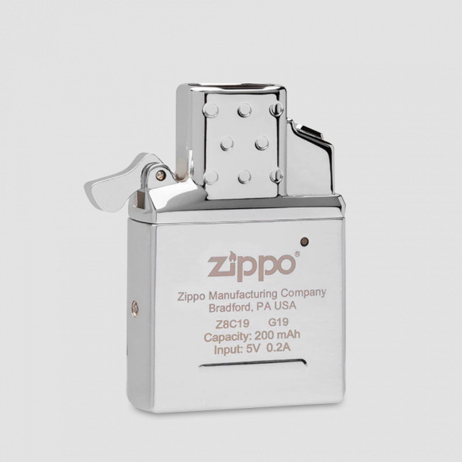 Блок электронный вставной для широкой зажигалки, нержавеющая сталь, ZIPPO, США