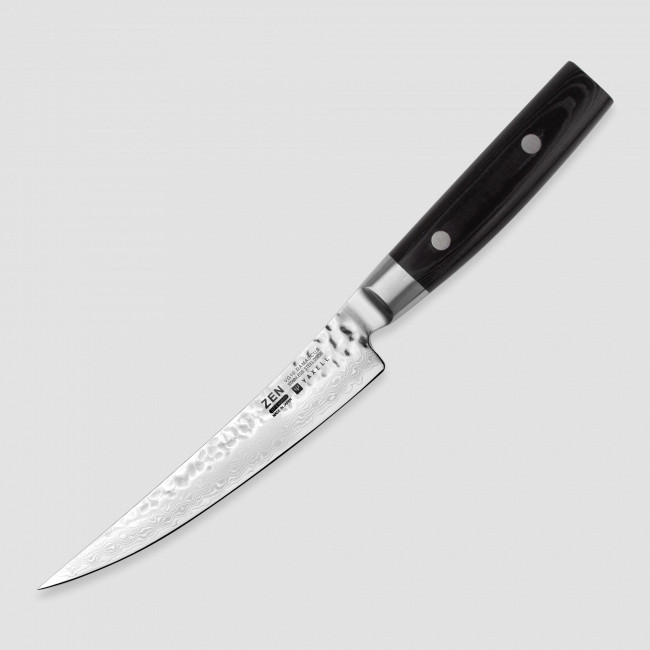 Нож кухонный обвалочный 15 см, Boning, дамасская сталь, серия Zen, YAXELL, Япония