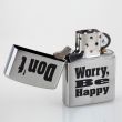 Зажигалка ZIPPO Don't worry, be happy, ZIPPO, США_00781250009477861434.jpg