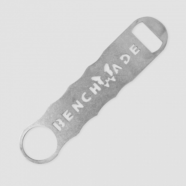 Открывалка для бутылок, длина: 17,7 см, материал: нержавеющая сталь, BENCHMADE, США
