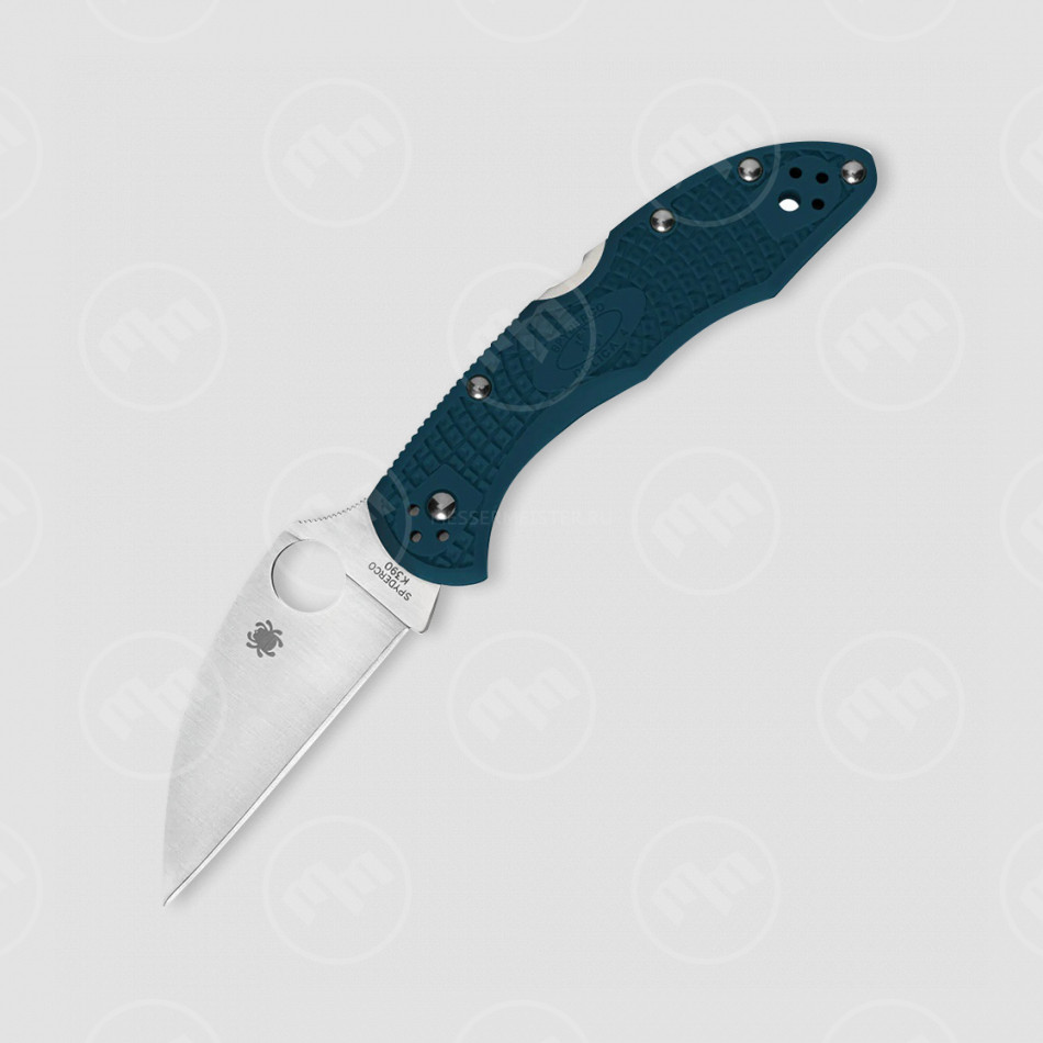 Нож складной Delica Wharncliffe 7,3 см, сталь K390, SPYDERCO, США