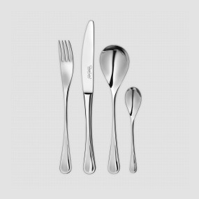 Набор столовых приборов на 6 персон, 24 предмета, сталь 18/10, серия RW II Bright, ROBERT WELCH, Великобритания, ROBERT WELCH (Великобритания)