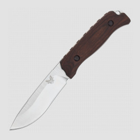 Нож с фиксированным клинком Hunt Saddle Mountain Skinner Dymondwood, BENCHMADE, США, Американские охотничьи ножи