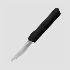 Нож автоматический фронтальный выкидной Kwaiken OTF Black, 8,1 см, BOKER, Германия, Нож выкидной автоматический