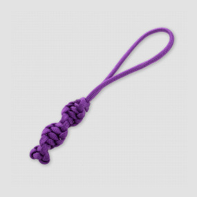 Темляк из паракорда спираль, цвет фиолетовый, материал: паракорд, MESSERMEISTER, Россия, MESSERMEISTER (Россия)