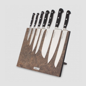 Набор кухонных ножей, 7 штук, на магнитной подставке ComposeEat, серия Classic Pro, BERGER CUTLERY, Германия, BERGER CUTLERY (Германия)