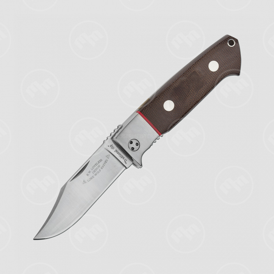 Нож складной Lone Wolf Bob Loveless, FANTONI, Италия