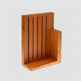 Подставка для ножей магнитная 7 отделений, 27,5 х 12,5 х 38,5 см, бамбук, ZWILLING J.A. HENCKELS, Германия, Аксессуары кухонные ZWILLING