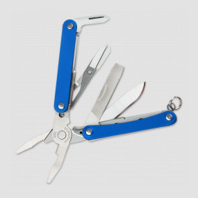 Мультитул Squirt PS4, 9 инструментов, материал: нержавеющая сталь, цвет: синий, LEATHERMAN, США, LEATHERMAN (США)