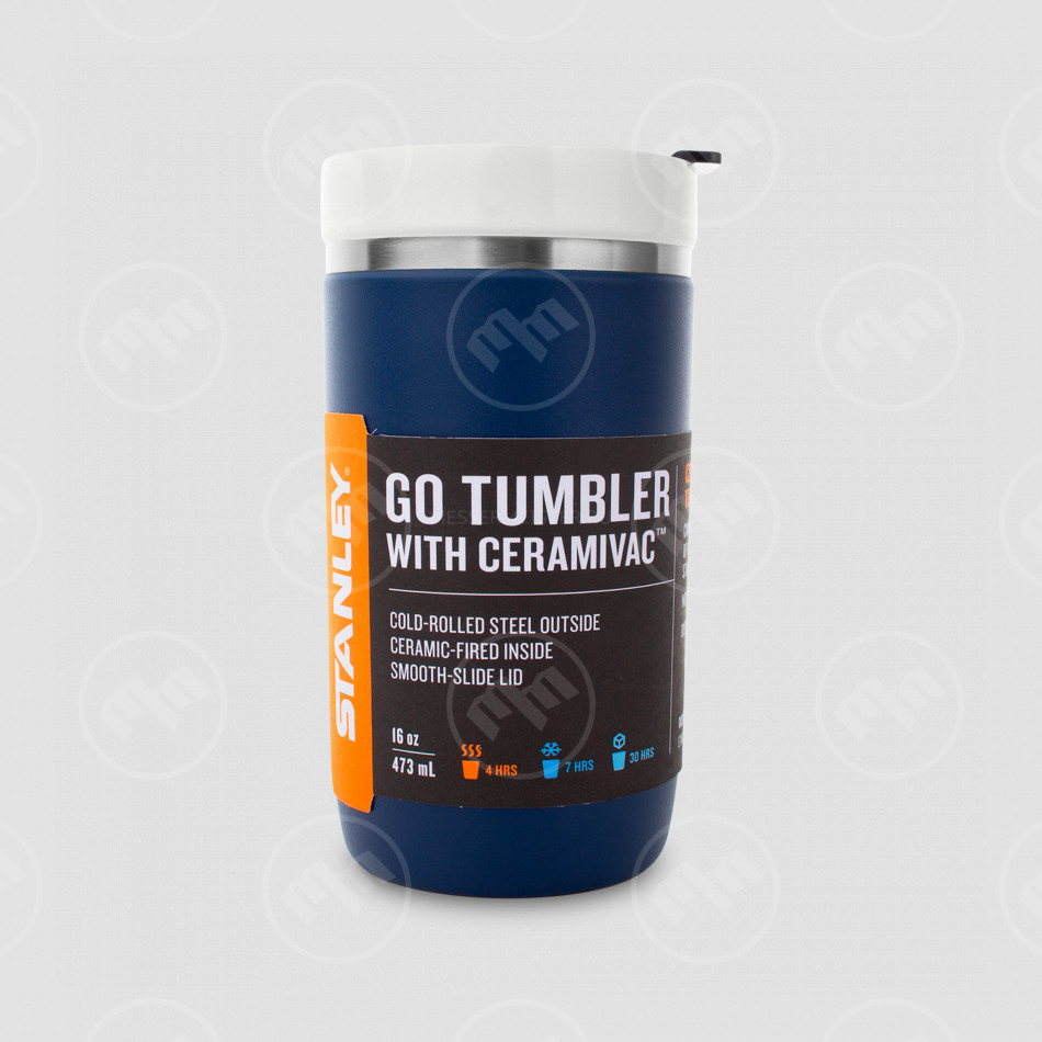Термокружка Ceramivac, объем: 470 мл, цвет: синий, Ceramivac, STANLEY, США