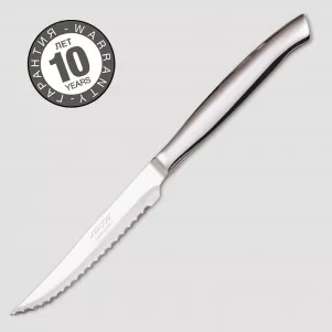Нож столовый для стейка, 110 мм, рукоять нержавеющая сталь, серия STEAK, ARCOS, Испания, ARCOS STEAK