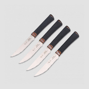 Набор из 4-х ножей для стейка, ONTARIO, США, Фиксированные ножи ONTARIO
