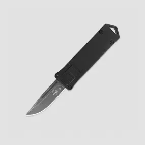 Нож автоматический фронтальный выкидной USB OTF, 4,5 см, серия Boker Plus, BOKER, Германия, Нож выкидной автоматический
