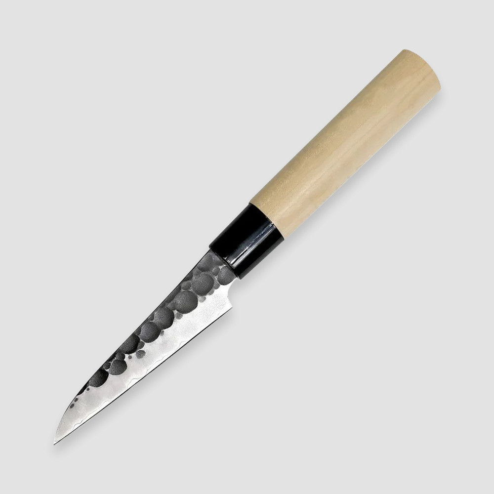 Нож кухонный овощной, 9 см, серия Hammered Finish, TOJIRO, Япония