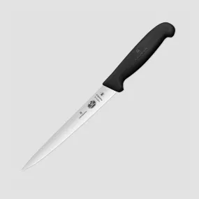 Нож кухонный филейный гибкий Fibrox 18 см, VICTORINOX, Швейцария, Филейные ножи для рыбы