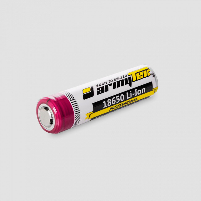 Аккумулятор защищенный 18650 Li-Ion 3500 мАч, ARMYTEK, Канада