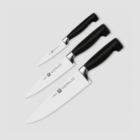 Набор из 3-х кухонных ножей поварская тройка, серия TWIN Four Star, ZWILLING J.A. HENCKELS, Германия, ZWILLING J.A. HENCKELS (ГЕРМАНИЯ)
