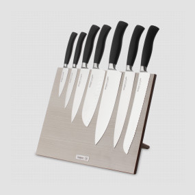Набор кухонных ножей, 7 штук, на магнитной подставке ComposeEat, серия Ergo Line Pro, BERGER CUTLERY, Германия, Наборы кухонных ножей