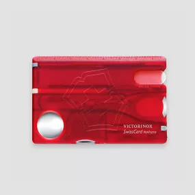 Карта швейцарская SwissCard Nailcare, 13 функций, VICTORINOX, Швейцария, Для отдыха и туризма