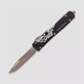 Нож автоматический фронтальный выкидной Ultratech, 8,7 см, MICROTECH, США, Нож выкидной автоматический