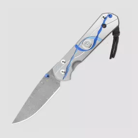 Нож складной Large Sebenza 21, 9,2 см, CHRIS REEVE, США, Ножи из дамасской стали