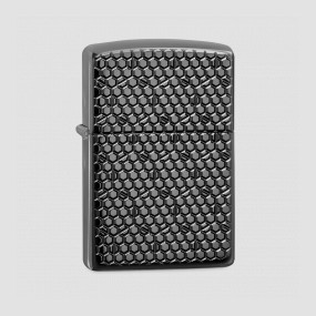 Зажигалка Armor Hexagon Design Black Ice, ZIPPO, США, Зажигалки