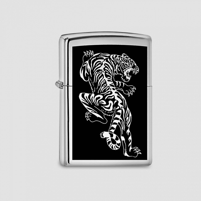 Зажигалка Tigre Satin Chrome, ZIPPO, США