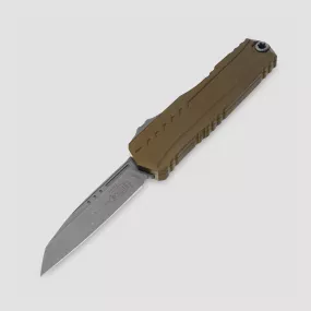 Нож автоматический фронтальный выкидной Cypher II, 8,9 см, MICROTECH, США, Нож автоматический фронтальный MICROTECH