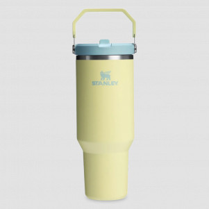 Термокружка Iceflow 2.0 с трубочкой Flip Straw, 890 мл,  STANLEY, США, Новинки