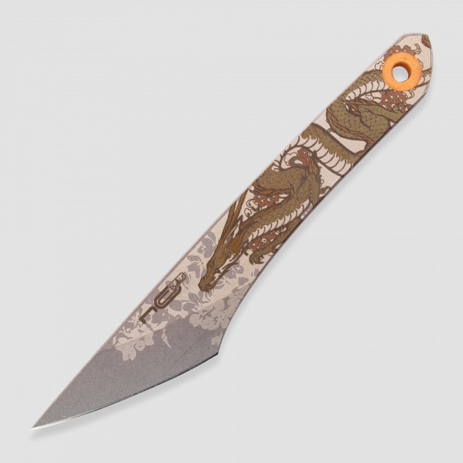 Нож с фиксированным клинком Koi, 3,4 см, N.C. CUSTOM, Россия