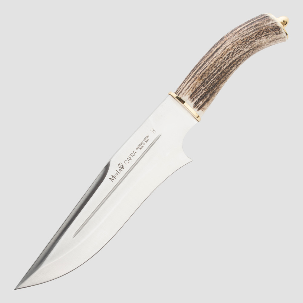 Нож с фиксированным клинком Capra, чехол кожа, MUELA, Испания