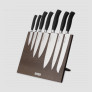 Набор кухонных ножей, 7 штук, на магнитной подставке ComposeEat, серия Ergo Line Pro, BERGER CUTLERY, Германия