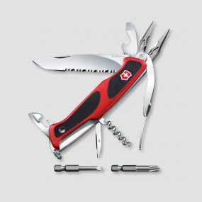 Нож швейцарский многофункциональный складной RangerGrip 174 Handyman, 17 функций, 9.7 см, VICTORINOX, Швейцария, RangerGrip