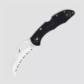 Нож складной Tasman Salt 2, 7,4 см, материал клинка: сталь H1 Stainless Steel, материал рукояти: термопластик FRN, SPYDERCO, США, Складные ножи SPYDERCO