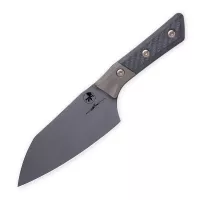 Нож поварской кухонный Сантоку, 15 см, MICROTECH, США видео продукта