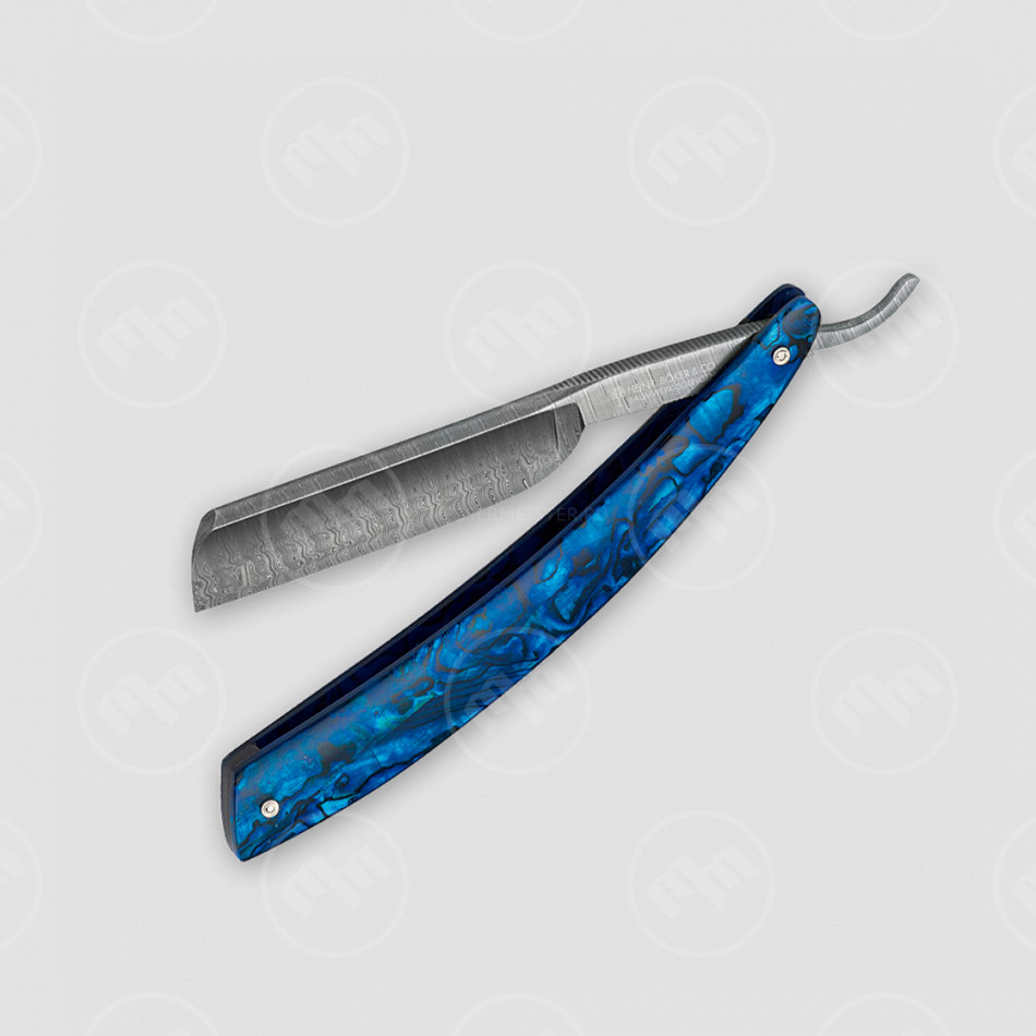 Бритва опасная Damascus Paua, 5/8, BOKER, Германия
