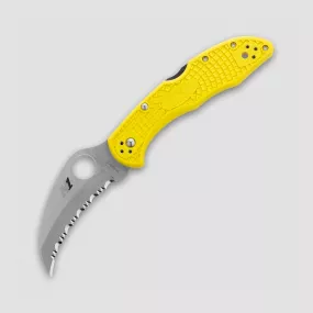 Нож складной Tasman Salt 2, 7,4 см, материал клинка: сталь H1 Stainless Steel, материал рукояти: термопластик FRN, SPYDERCO, США, Ножи керамбиты