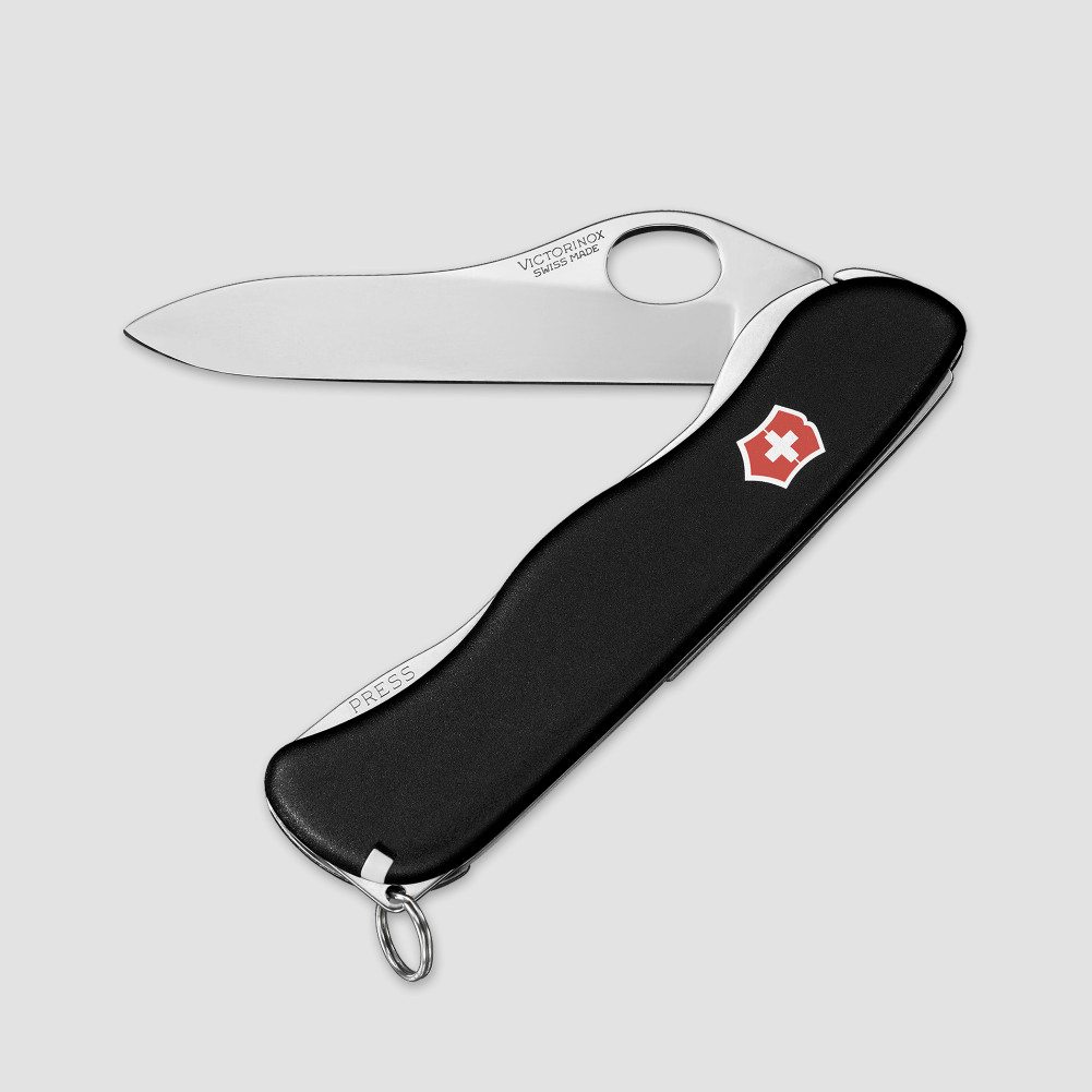Нож швейцарский складной Sentinel One Hand, 4 функций, 8.6 см, VICTORINOX, Швейцария
