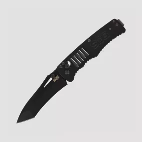 Нож складной Targa Black, 8,9 см, SOG, США, Ножи скелетоны