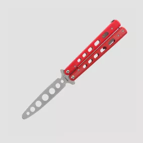 Нож тренировочный складной Balisong Trainer Red, 10,3 см, BOKER, Германия, Нож балисонг тренировочный