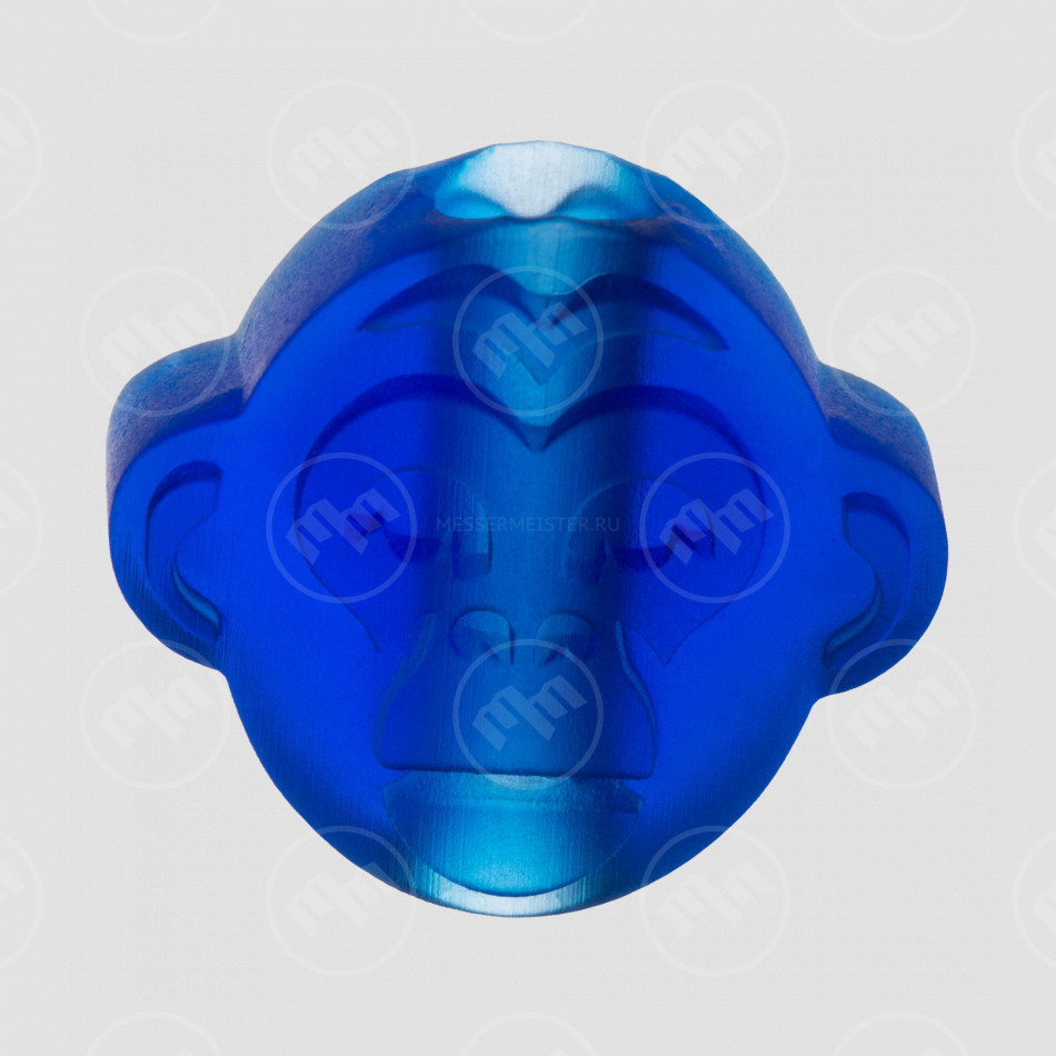 Бусина для темляка Pon, синий, KNIFE TO MEET YOU, Россия