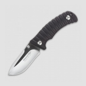 Нож складной Blackfox Hunting Drop Point Folder Black, 9 см, FOX, Италия, Городские EDC-ножи