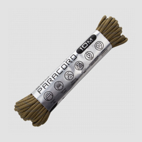 Паракорд 550 световозвращающий tan, 10 м, серия Cord 550, CORD, Россия, CORD (Россия)