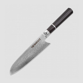 Нож кухонный Santoku, 18 см, Octa Damascus, HEIMCUT, Россия, HEIMCUT (Россия)