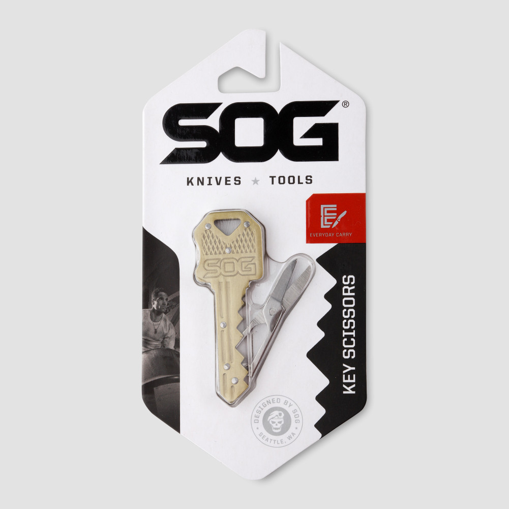 Брелок - ножницы cкладные Key Scissors, 3,8 см, SOG, США